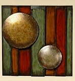 Produkt-Bild: WANDDEKO MEHDI METALLOBJEKT PLANET 1 WAND RELIEF