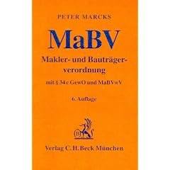 Makler- und Bautr�gerverordnung (MaBV), Kommentar