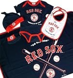 Boston Red Sox Newborn 5 Piece Gift Set