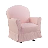 Dutailier Gingham Bowback Glider - Pink Dots