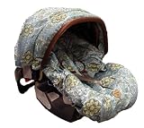 Ocean Mist with Trim CanopyINFANT CAR SEAT COVER Cou