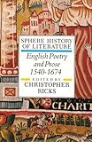 English poetry and prose 1540-1674