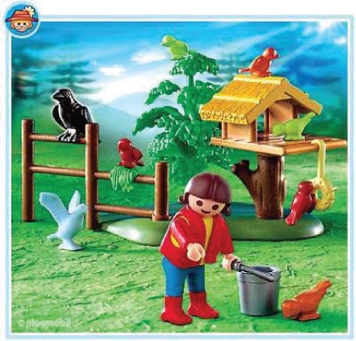 Imagen 2 de Playmobil 4203 - Casita de Pájaros con Niño