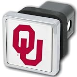 University of Oklahoma Sooners - Trailer Hitch Cover - Classic OU Metal