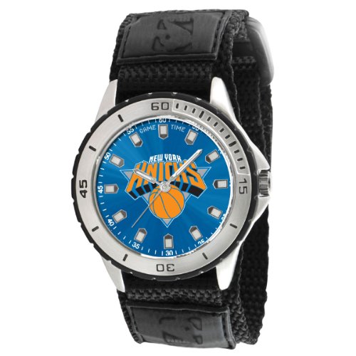 Game Time Men's NBA-VET-NY Veteran Custom New York Knicks Veteran Series Watch