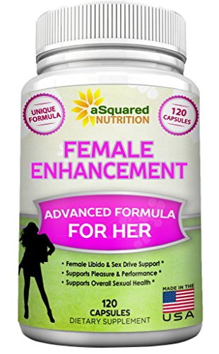 Natural Female Libido Enhancer (120 Capsules) Sexual Enhancement Formula w/ Horny Goat Weed, Maca Root, Tongkat Ali - Supplement Pills for Women to Boost Sex Drive, Pleasure, Low Libido & Arousal