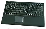 Review Keysonic KB-ACK-540BT / Keysonic 540BT mini bluetooth keyboard with touchpad mouse