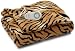 Sunbeam TW8225-030-908 Heated Electric Microplush Throw, Tiger