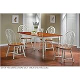 IMAGE OF Set of 2 Solid wood Dining Chairs