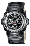 Casio AW-590BL-1AER Mens Combi Cloth Strap watch