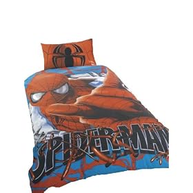Character World iderman Webslinger Panel Duvet Set, Single
