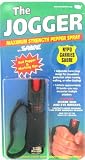 Sabre Pepper Spray 10122 Red Jogger .79 oz. ORMD Red Pepper Defense Spray and Marking Dye