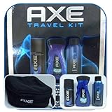 AXE Personal Care Gift Travel Kit Bag Includes:deodorant Body Spray, Shampoo, Shower Gel