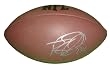 Brock Osweiler Autographed NFL Wilson Composite Football, Denver Broncos, Arizona State Sun Devils, Proof Photo