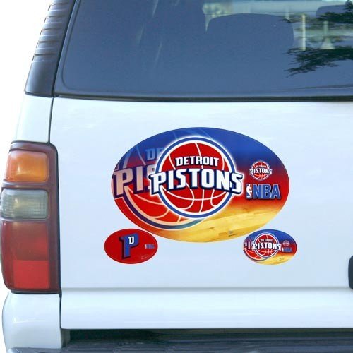 Detroit Pistons 3-Pack Magnet Set