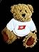 Teddy Bear with tunisia, tunisian, international t-shirt