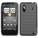 IMAGE OF HTC ADR6285 (Hero S) Case Smoke Argyle Pane Candy Skin Cover + ImagiTouch Brand Stylus Pen (Black)