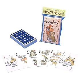 Mon Voisin Totoro - Jeu de 54 cartes g�antes - 15 cm x 9,5 cm