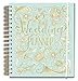 Rachel Ellen Designs Hard Cover 9? Wedding Planner & Organizer, Checklists, Gold Foil Details, Journal Notebook