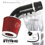 93 94 95 96 97 FORD PROBE MAZDA MX6 V6 2.5L SHORT RAM AIR FILTER INTAKE SYSTEM BLACK... by BBP Enterprise