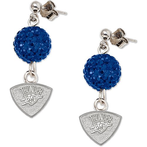 NBA Oklahoma City Thunder LogoArt Ovation Earrings