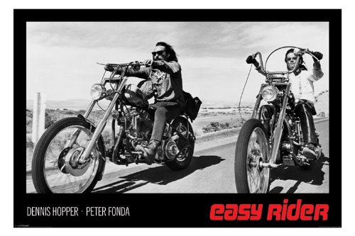 Empire 331083 Easy Rider - Denis Hopper und Peter Fonda - Film Poster - 91.5 x 61 cm Preisvergleich
