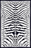 Contemporary Area Rug, Home Dynamix Zone Zebra