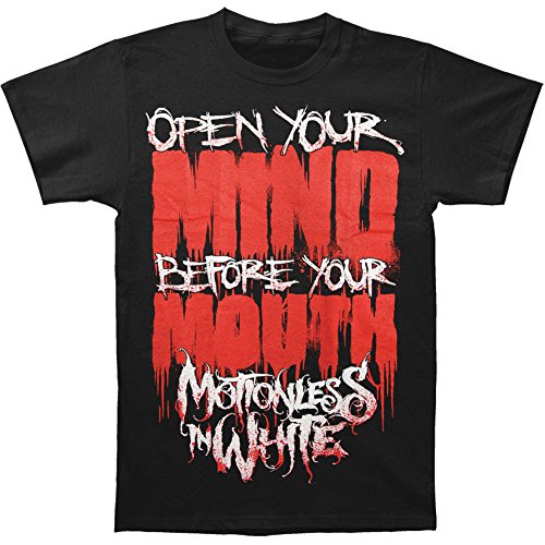 Motionless In White Men's Open Your Mind T-shirt Black