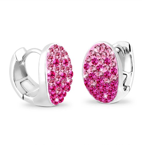 Elli Damen-Ohrringe Rosa 925 Silber 0309282011 Preisvergleich