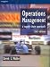Operations Management: A Supply Chain Approach