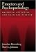 Books : Emotion and Psychopathology: Bridging Affective and Clinical Science