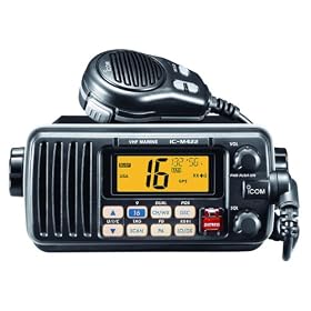 Click here to buy Icom IC-M422 Fixed-Mount Marine VHF Radio (Black) by Icom.