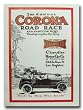 1914 Corona Road Race Program Poster Print