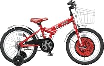 JEEP(ジープ)18インチ子供用自転車JE-18 レッド JE-18
