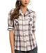 G by GUESS Windland Cuffed Camp Shirt