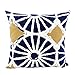 GOTD Square Decorative Pillows Covers Cushion for Couch 18x18, Geometric (#6)