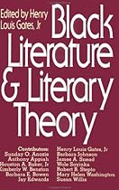 Black Literature and Literary Theory Black Literature and Literary Theory