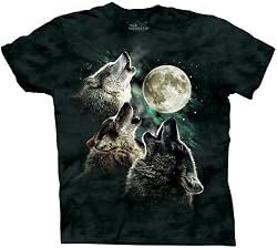 The Mountain Three Wolf Moon Short Sleeve Tee