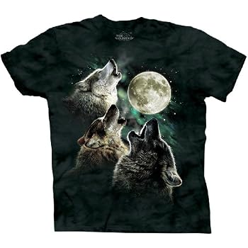 Set A Shopping Price Drop Alert For The Mountain Three Wolf Moon Short Sleeve Tee