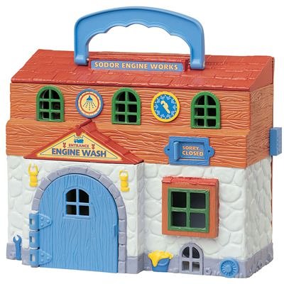 Childrens Toyshop  Toys : Take Along Thomas & Friends - Sodor Engine Works Playset