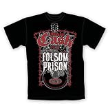 JOHNNY CASH T-SHIRT FOLSOM PRISON 1968 (L)
