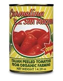 Mangia Carmelina Brand Organic Italian Tomatoes Whole in Puree, 14.28-Ounce Cans (Pack of 24)