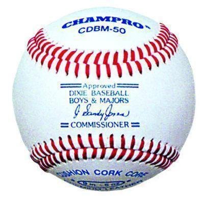 Buy CHAMPRO CDBM50 DIXIE BOYS MAJORS GAME BASEBALL by CHAMPRO now!