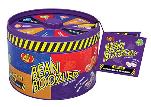 4th Edition Jelly Bean Boozled Gift Tin With Spinner Game 3.36OZ Jelly Bean Challenge Will It Taste Great Or Gross? 4th Edition Jelly Bean Boozled Gift Tin With Spinner Game 3.36OZ Jelly Bean Challenge Will It Taste Great Or Gross?