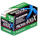 Fujifilm Fujichrome Provia 400X Professional (RXPIII), Color Slide Film, ISO 400, 35mm Size, 36 Exposure, Transparency