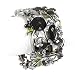Antique Silvertone Black Crystal Butterfly Bangle Bracelet Fashion Jewelry Antique Silvertone Black Crystal Butterfly Bangle Bracelet Fashion Jewelry
