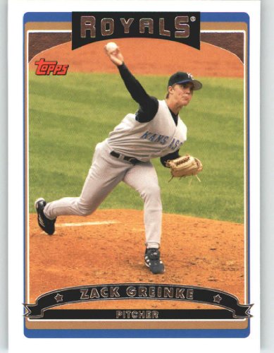 2006 Topps #203 Zack Greinke - Kansas City Royals (Baseball Cards)