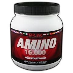 Mr.Big Amino 16.000, 600 Tabletten , 1er Pack (1 x 960 g)