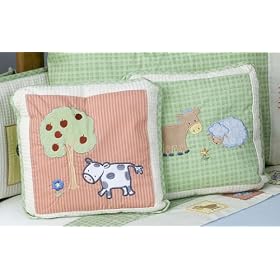 Kids Line - Barn Yard - Throw Pillows - Set of 2
