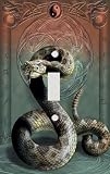 Rattlesnake Decorative Switchplate Cover